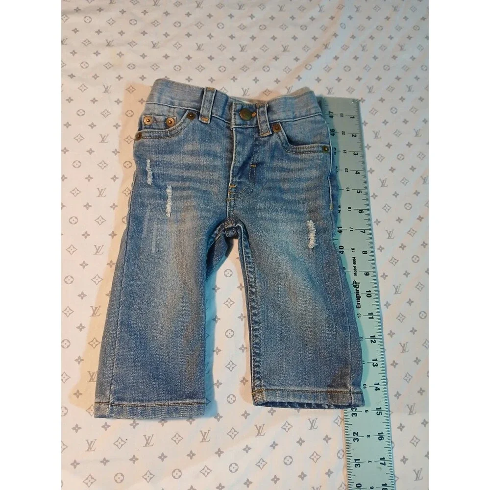 514 Straight Levis Distressed Baby 6m 62-68cm - Picture 2 of 3